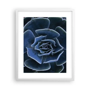 Plakat w białej ramie - Kwiat pustyni - 40x50 cm