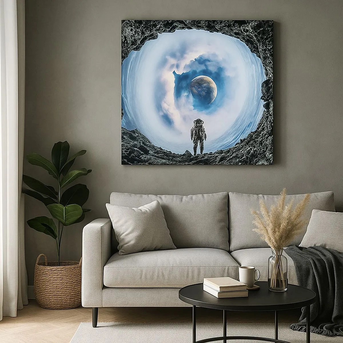 Obraz na płótnie - Już niedaleko do domu - 30x30 cm