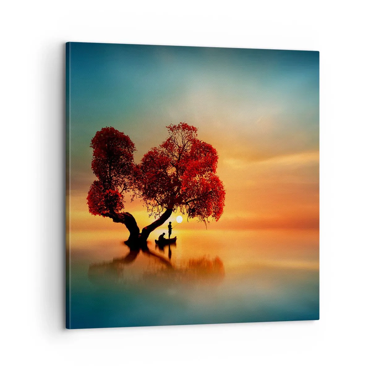 Obraz na płótnie - Oddaleńcy i ciszyzna bezświata - 60x60 cm