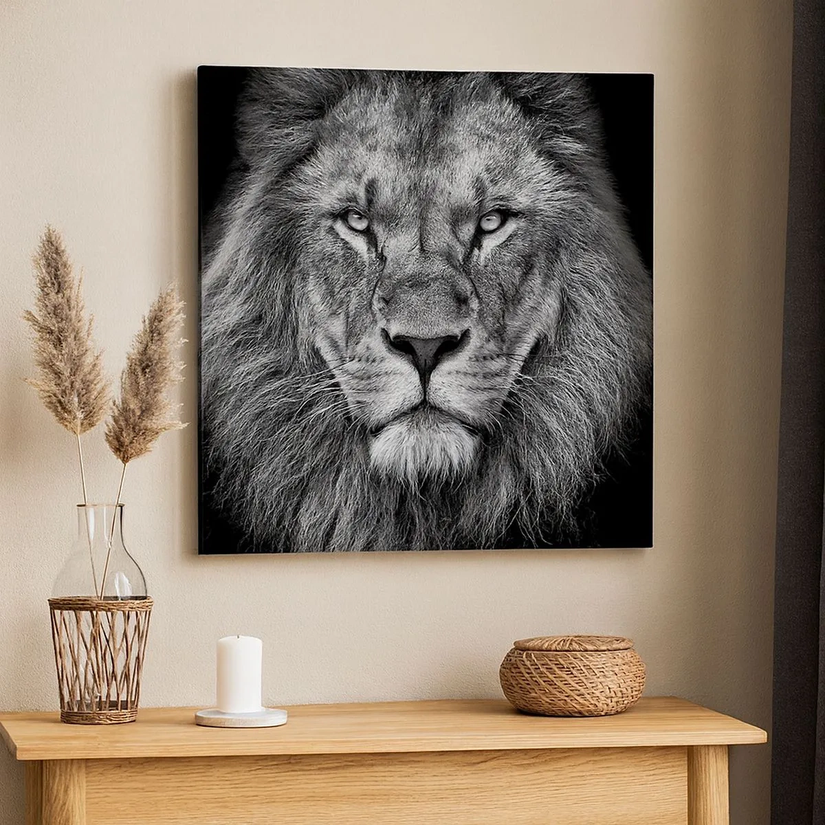 Obraz na płótnie - W stroju koronacyjnym - 30x30 cm