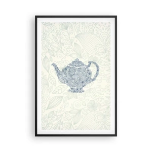 Plakat w czarnej ramie - Herbaty czar - 61x91 cm