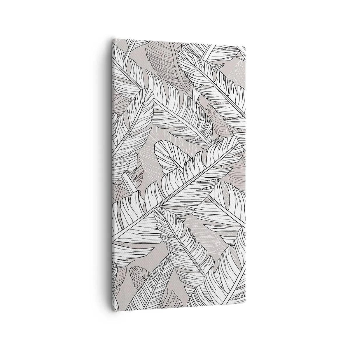 Obraz na płótnie - Pierzasta zawierucha - 55x100 cm