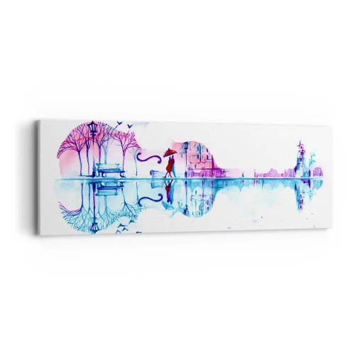 Obraz na płótnie - Kantyczki deszczu wam przyniosę - 90x30 cm