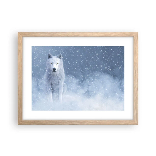 Plakat w ramie jasny dąb - W zimowym duchu - 40x30 cm