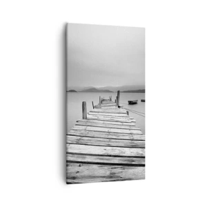 Obraz na płótnie - Za górami, za morzami - 55x100 cm
