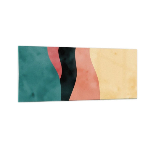 Obraz na szkle - Zgodna niezgodność - 100x40 cm