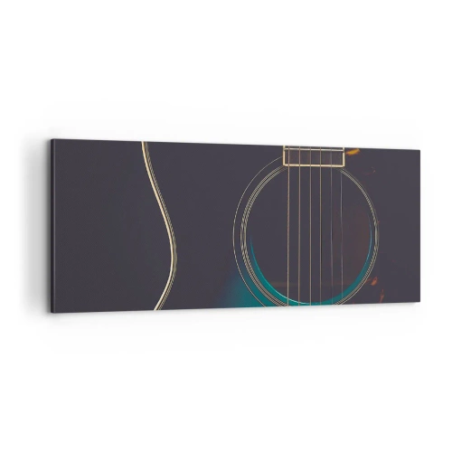 Obraz na płótnie - Chwila zanim zabrzmi - 100x40 cm