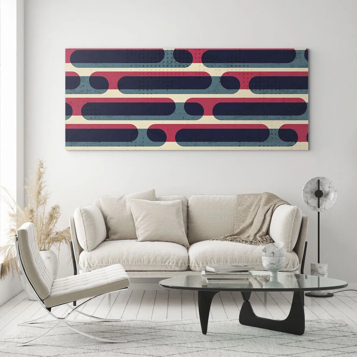 Obraz na szkle - W głąb i do przodu - 100x40 cm
