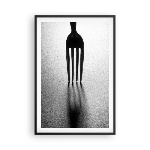 Plakat w czarnej ramie - Światło i cień - 61x91 cm