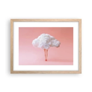 Plakat w ramie jasny dąb - Słodka obietnica - 40x30 cm