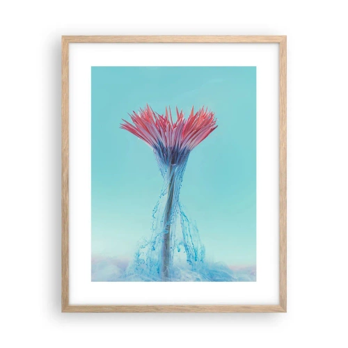 Plakat w ramie jasny dąb - W ożywczym objęciu - 40x50 cm