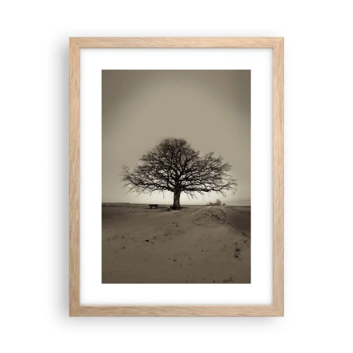 Plakat w ramie jasny dąb - Stąd do wieczności - 30x40 cm