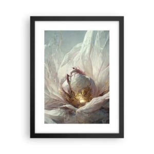 Plakat w czarnej ramie - Rozkwita raz na sto lat - 30x40 cm