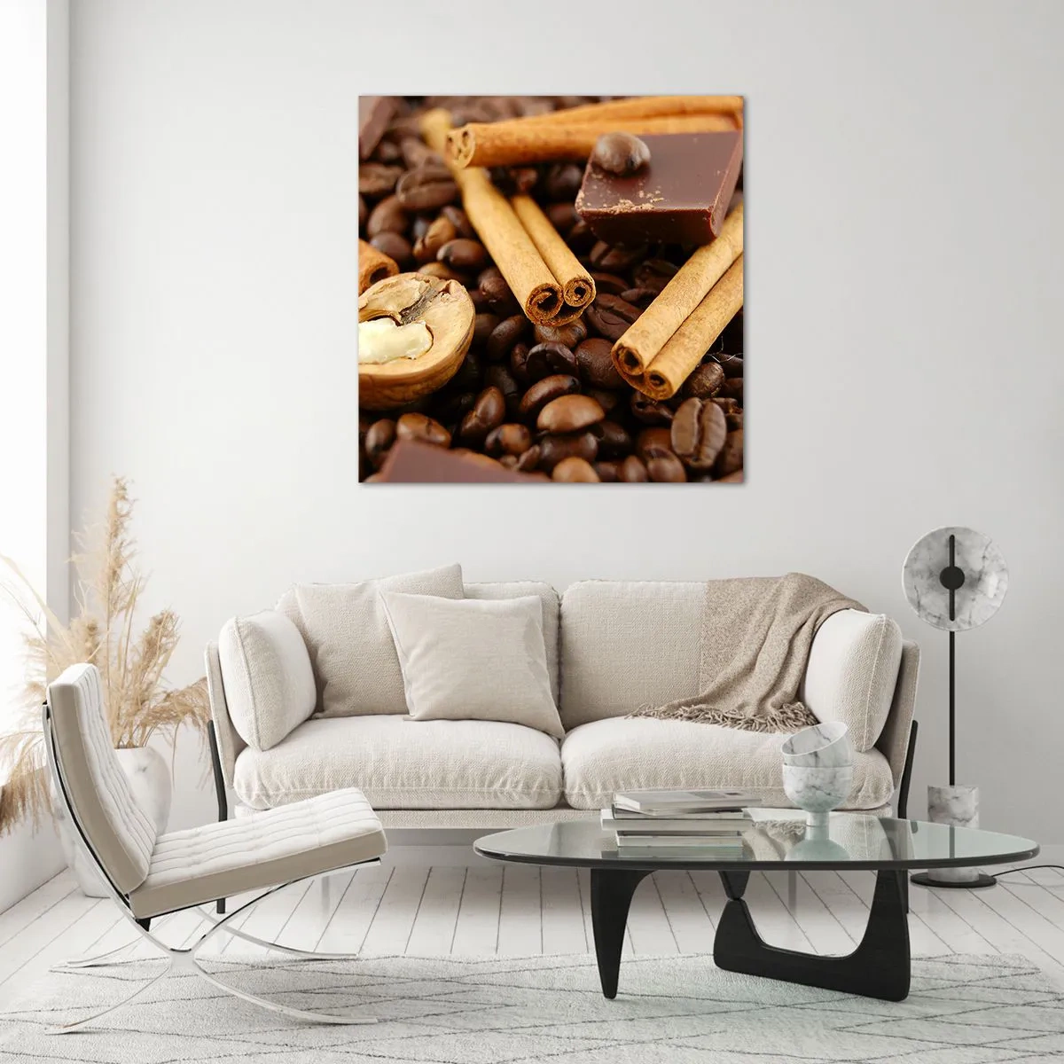 Obraz na szkle - Koncert aromatów - 60x60 cm