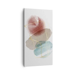 Obraz na płótnie - Korale przestrzeni - 55x100 cm