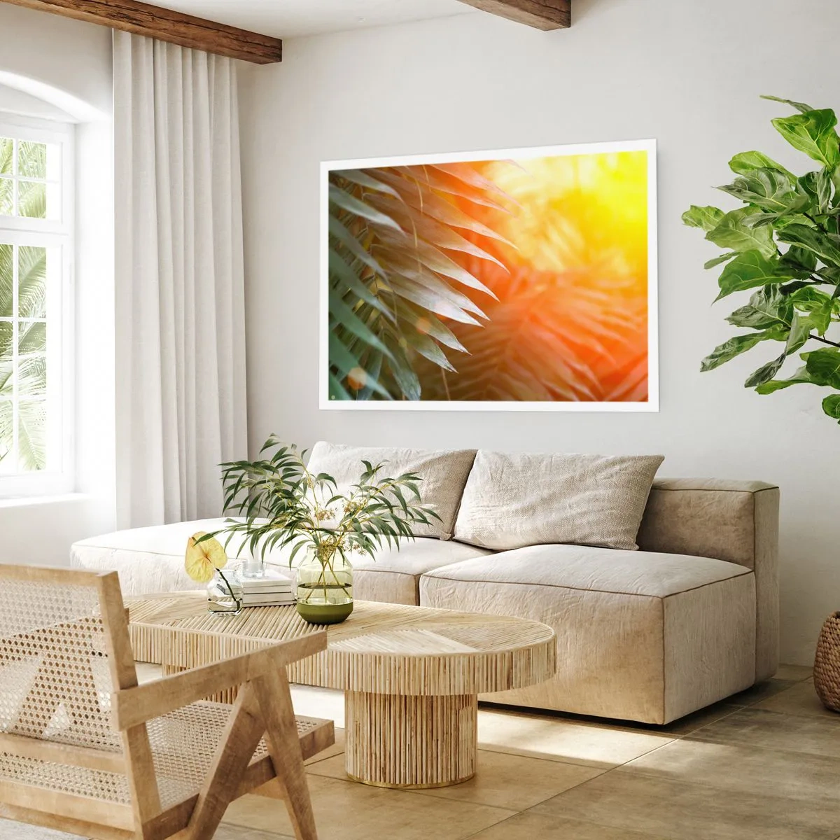 Plakat - Poranek w dżungli - 40x30 cm