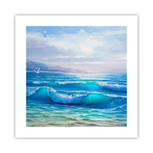 Plakat - Niesie ukojenie - 40x40 cm