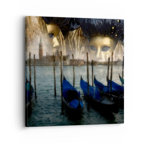 Obraz na płótnie - Karnawał czas zacząć - 30x30 cm