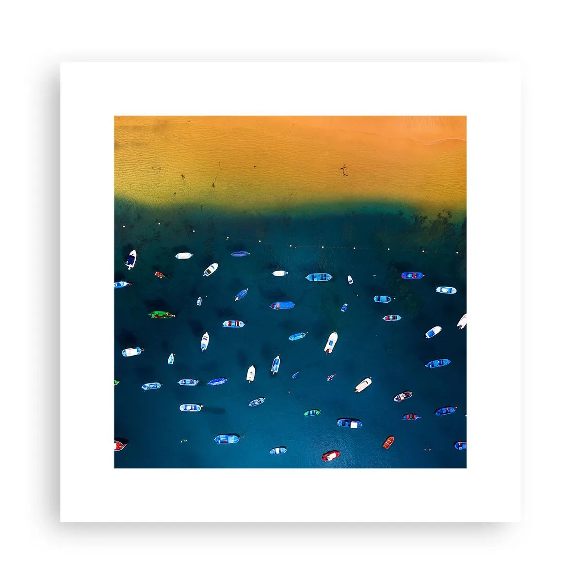 Plakat - Wakacyjna gra - 30x30 cm