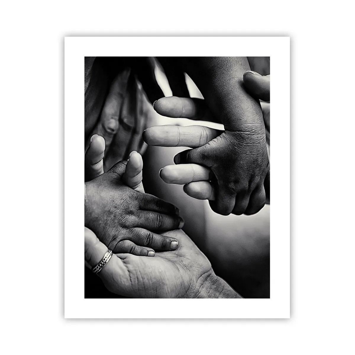 Plakat - Być człowiekiem - 40x50 cm