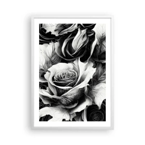 Plakat w białej ramie - Zawsze królowa - 50x70 cm
