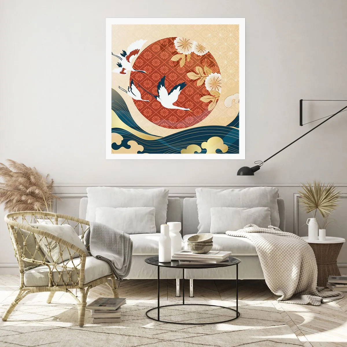 Plakat - Japońska baśń - 30x30 cm