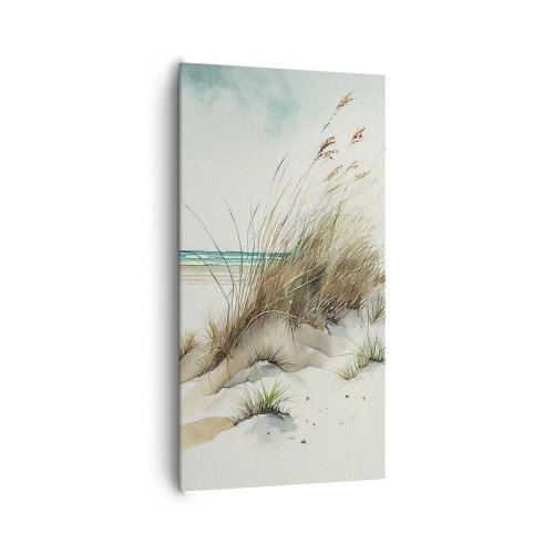 Obraz na płótnie - Otulone piaskiem - 65x120 cm
