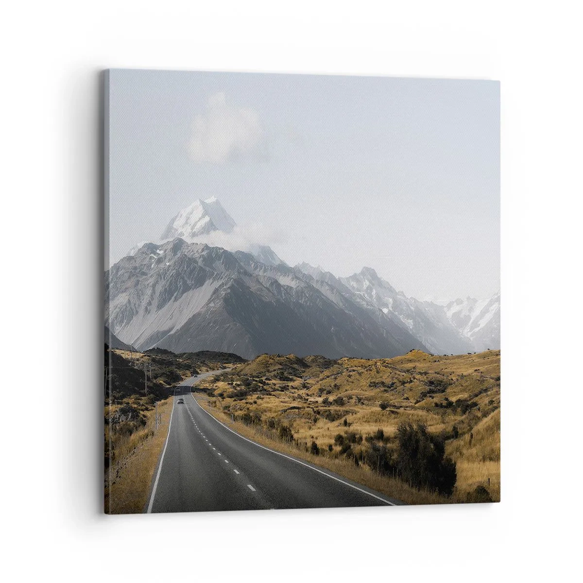 Obraz na płótnie - Droga do serca gór - 70x70 cm