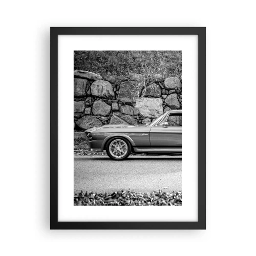Plakat w czarnej ramie - Legenda lat 60. - 30x40 cm
