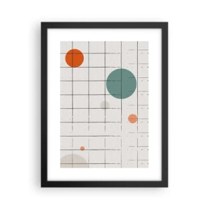 Plakat w czarnej ramie - Uwięzione. My czy one? - 30x40 cm