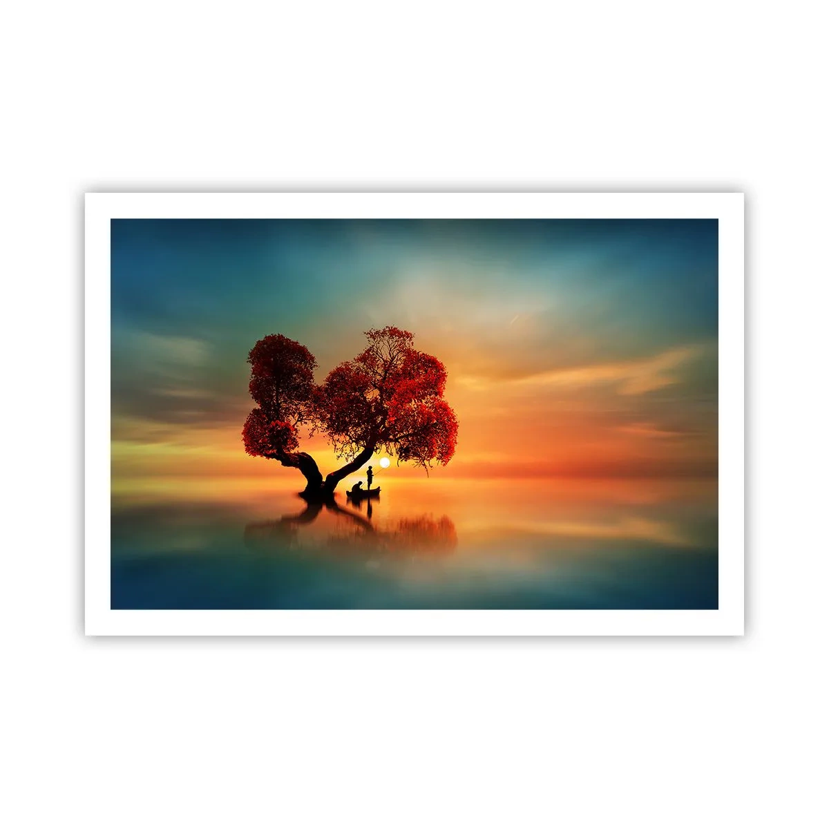 Plakat - Oddaleńcy i ciszyzna bezświata - 91x61 cm