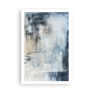 Plakat - Za zasłoną błękitu - 61x91 cm