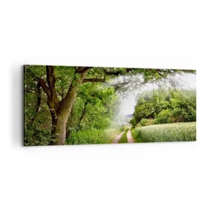 Obraz na płótnie - Et in Arcadia ego - 100x40 cm