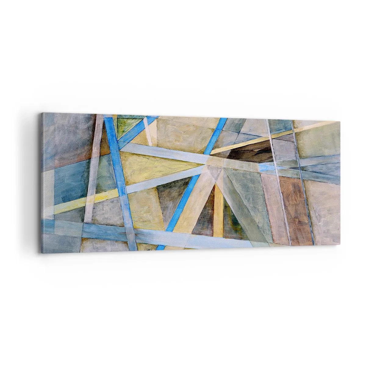 Obraz na płótnie - Na wprost czy na skos? - 100x40 cm