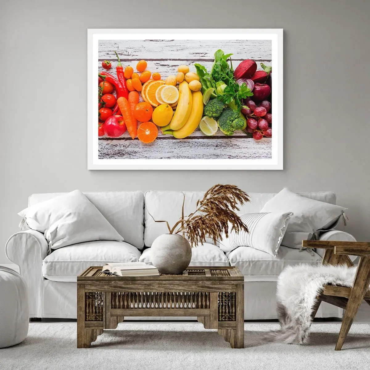 Plakat w białej ramie - To nie wystarczy? - 100x70 cm