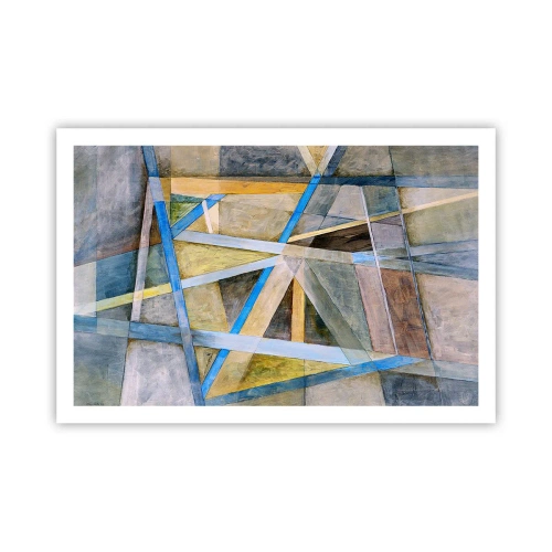 Plakat - Na wprost czy na skos? - 91x61 cm