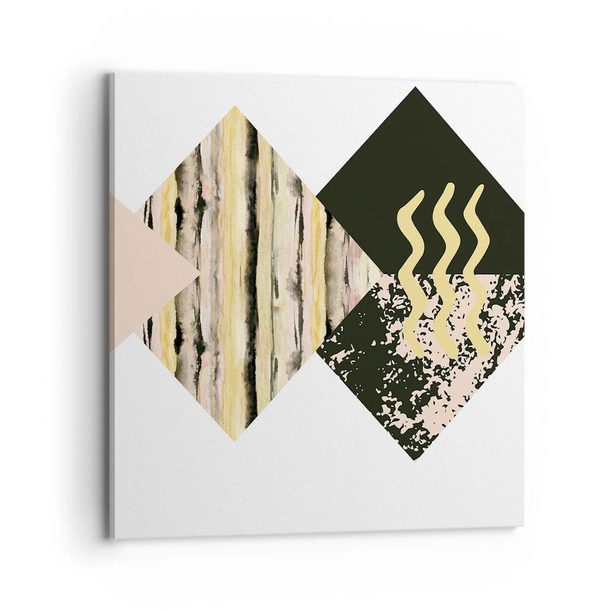 Obraz na płótnie - Nie takie proste - 70x70 cm