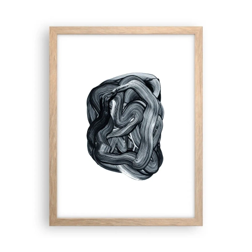 Plakat w ramie jasny dąb - To nie takie proste - 30x40 cm