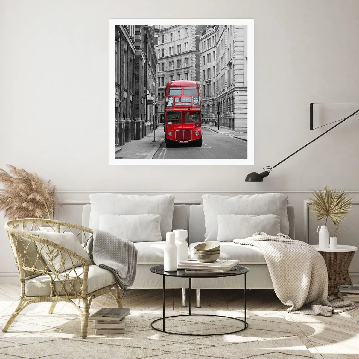 Plakat - Codzienność nie musi być szara - 60x60 cm