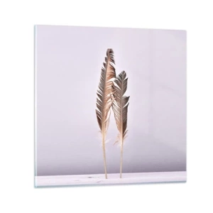 Obraz na szkle - Przeciw nicości - 60x60 cm