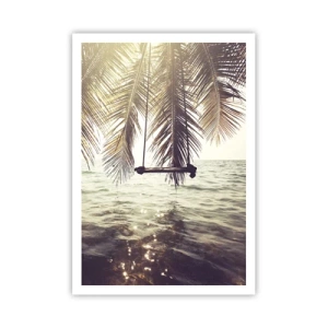 Plakat - Można bujać w obłokach do woli - 70x100 cm