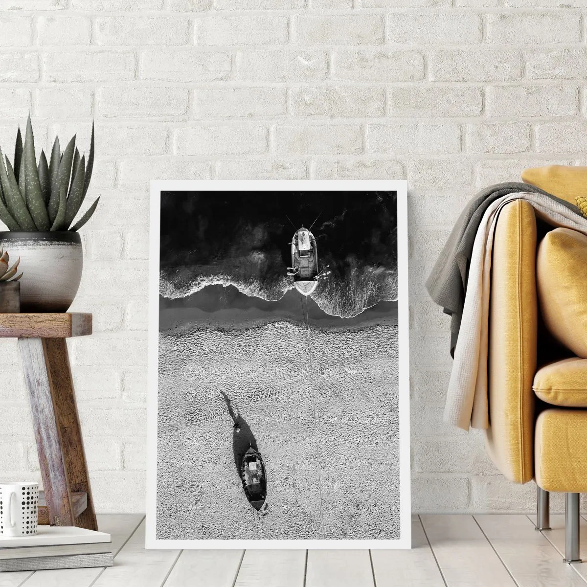 Plakat - Jeszcze na brzegu… - 30x40 cm