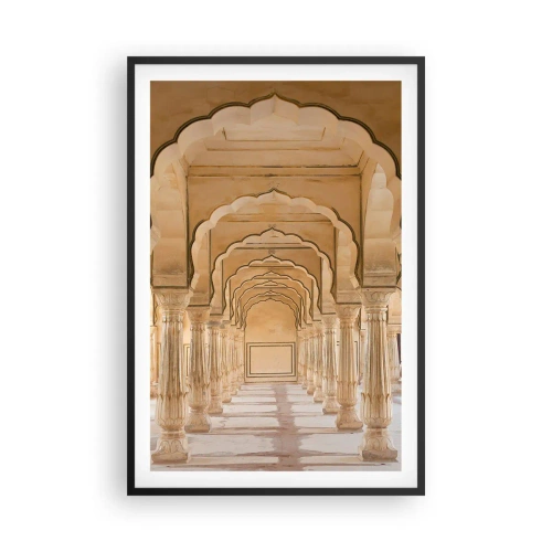 Plakat w czarnej ramie - W pałacu maharadży - 61x91 cm