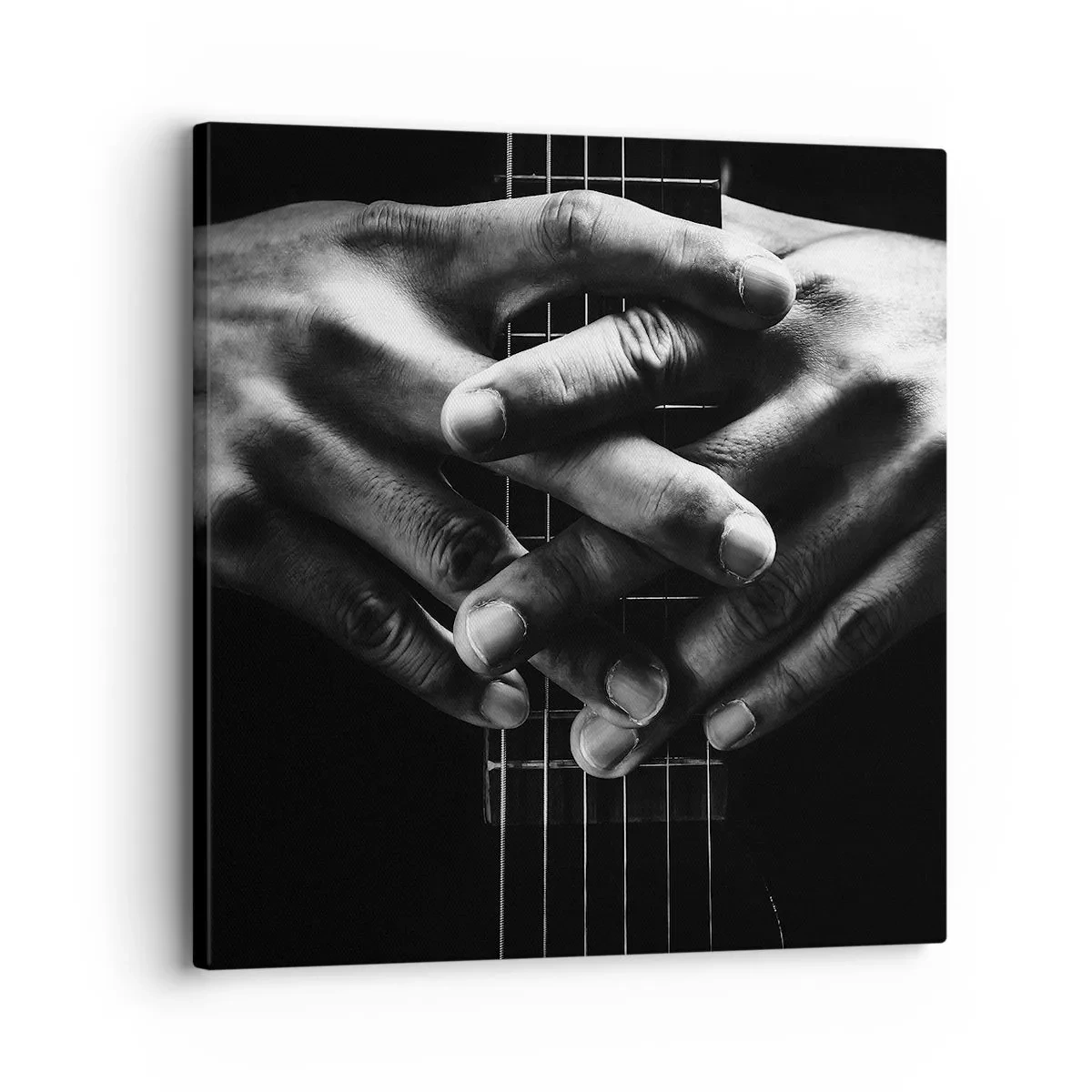 Obraz na płótnie - Modlitwa artysty - 30x30 cm