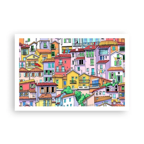 Plakat - Wesołe miasto - 91x61 cm