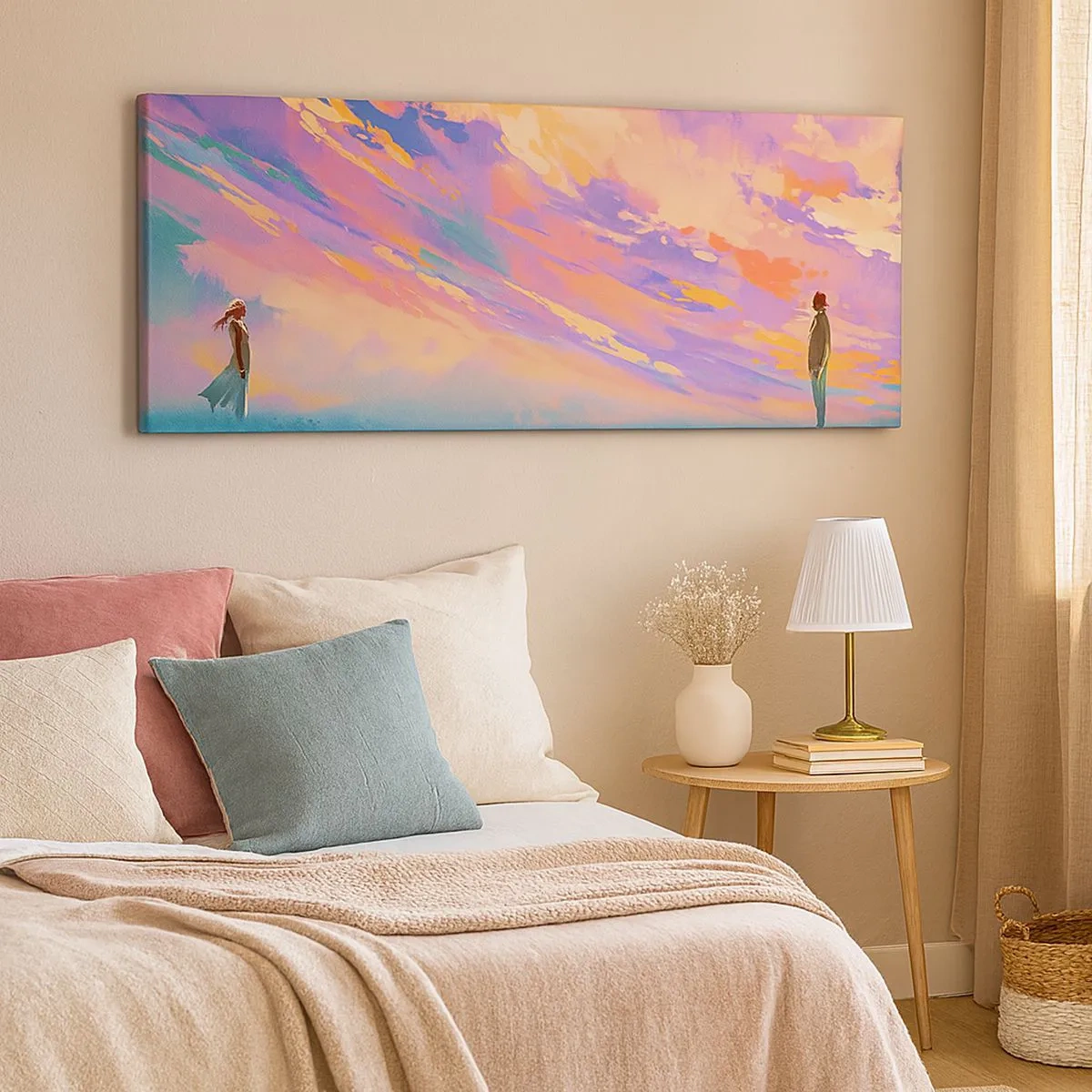 Obraz na płótnie - Siła przyciągania - 100x40 cm