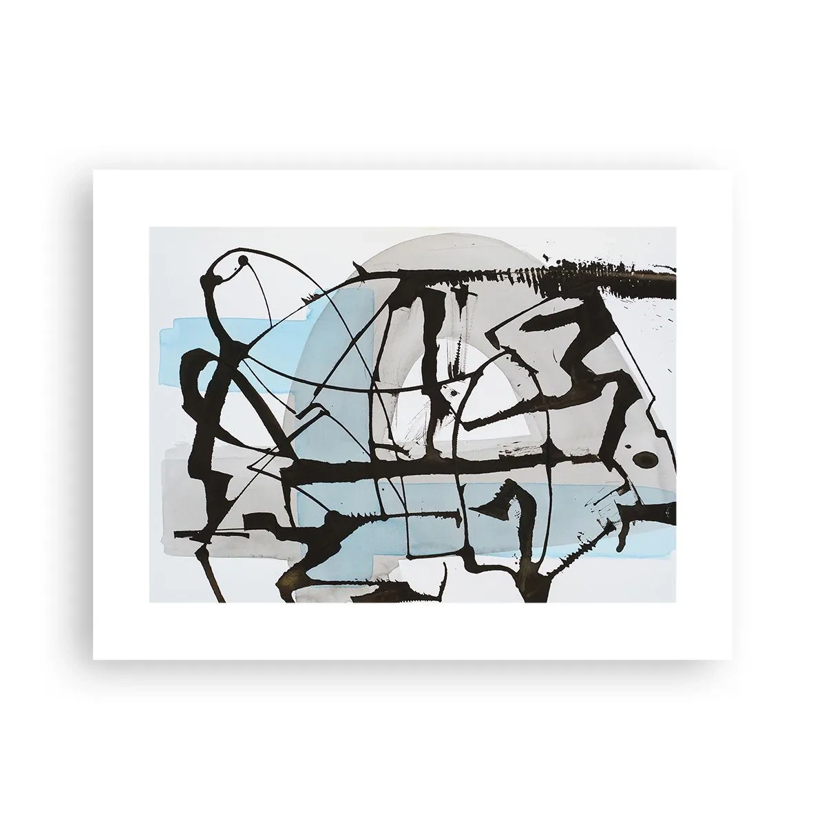 Plakat - Mimo wszystko błękitny - 40x30 cm