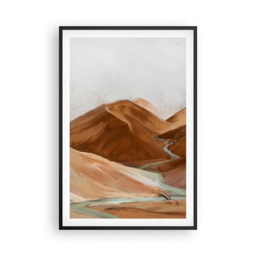 Plakat w czarnej ramie - Do źródła - 61x91 cm