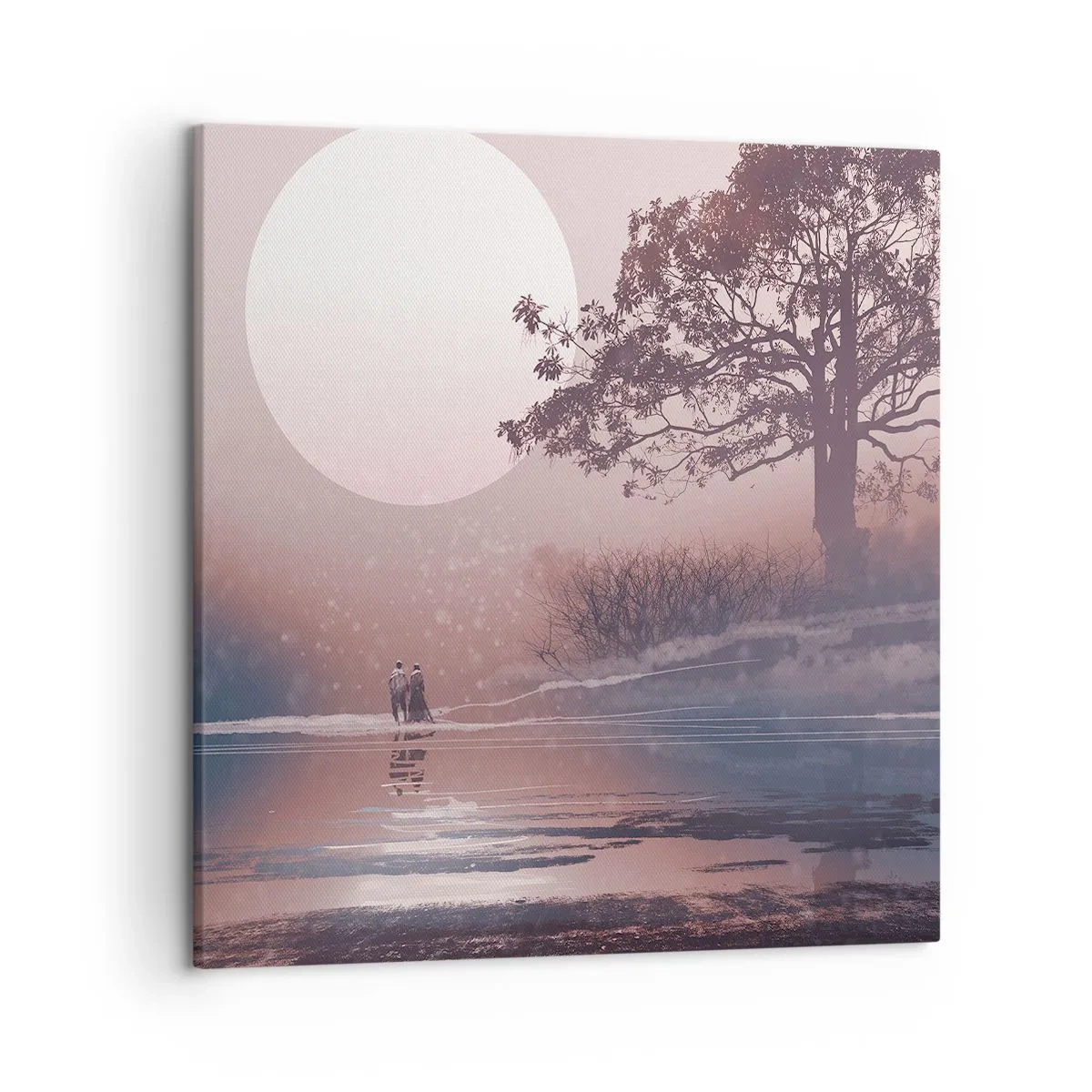 Obraz na płótnie - Nocne dziwy - 50x50 cm