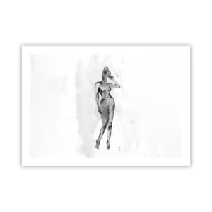 Plakat - Studium ideału kobiecości - 70x50 cm